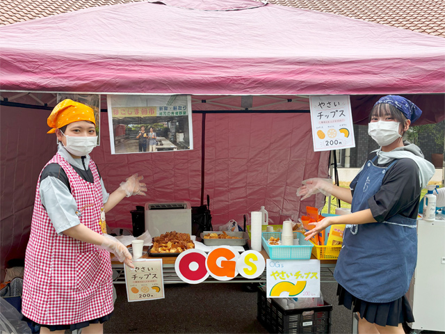 岡山県立倉敷青陵高等学校さまの文化祭での取り組み
