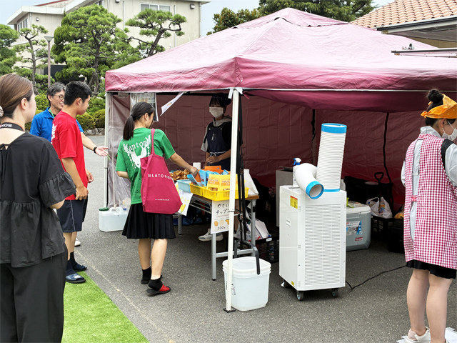岡山県立倉敷青陵高等学校さまの文化祭での取り組み